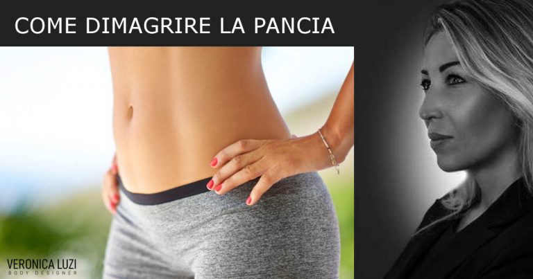 come dimagrire la pancia